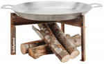 Matkapann eemaldatavate jalgadega GrillSymbol Skillet Stark, teras, 46 cm, roostevaba teras