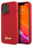 Telefoni &uuml;mbris Guess Silicone Vintage GUHCP13XLSLMGRE, Apple iPhone 13 Pro Max, punane v.