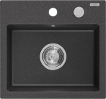 K&ouml;&ouml;givalamu Mexen Milo, graniit, 43.5 cm x 41 cm x 16.1 cm, h&otilde;be/must/kroom