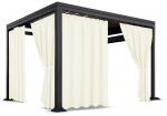 Paviljoni kardin, 155 cm x 220 cm, kreemjasvalge