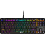 Juhtmega m&auml;nguklaviatuur Canyon Cometstrike TKL GK-50 Cherry MX Red, EN/RU, must v.