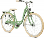 Laste jalgratas, linna- Puky Skyride 24-3, roheline v., 24"
