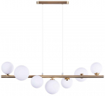 Valgusti rippuv AZzardo Sybilla AZ4409, G9, 7 x 25 W, kuldne v.