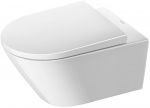 WC-pott, seinapealne Duravit D-Neo, kaanega, 370 mm x 540 mm