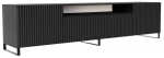 TV-kapp ADRK Noemi, must v., 200 cm x 47 cm x 53 cm