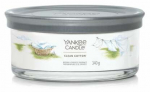 K&uuml;&uuml;nal, l&otilde;hna Yankee Candle Signature Clean Cotton, 16 - 28 h, 340 g, Valge v.