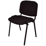 Klienditool Office Products, must v., 41.5 cm x 46 cm x 80 cm