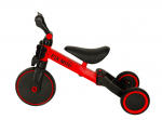 Laste jalgratas, laste Icon Trike Fix Mini 3in1, must v./punane v., 9"