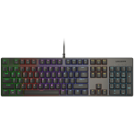 Juhtmega m&auml;nguklaviatuur Cougar Ultimus EX, Inglise (US), must v.