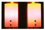 Valgusti seinale Candellux Lighting Magic, G9, 2 x 40 W, nikkel v.
