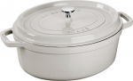 Emailitud malmpott Staub La Cocotte, &Oslash;27 cm, 3.2 l, valge v.