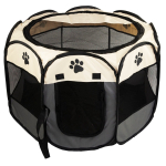 Lemmikloomadele m&otilde;eldud kokkupandav m&auml;nguv&auml;ljak, 70 x 70 x 45 cm, traat