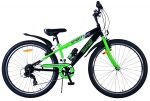 Laste jalgratas, h&uuml;briid- Volare Sportivo 26116, must/roheline, 26"