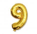 Fooliumist &otilde;hupall number 9, kuldne