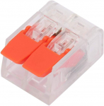 Klemm Okko PCT-412, 2 x 0.02-4 mm&sup2;, 32 A, oranž v., 25 tk