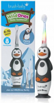 Elektriline hambahari Brush-baby WildOnes Penguin, valge v./oranž v./hall v.