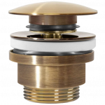 &Auml;ravoolus&uuml;steem vannitoavalamu jaoks Rea, 62 mm, click clack-funktsioon, kuldne v.