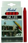 Kriit, komplekt Markal, punane v., 12 tk