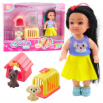 Nukk aksessuaaridega Lean Toys Cute Love Lets Be Friends, 12 cm, mitmev&auml;rviline