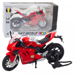 M&auml;ngumootorratas Lean Toys Model Replica Sports, 1:12, punane