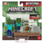M&auml;ngukujuke, koos tarvikutega Mattel Minecraft Redstone JKK00, 8 cm, (v&auml;rv/disain valitakse juhuslikult)