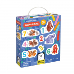 Pusle, numbrid Bananapanda Pairs, mitmev&auml;rviline, 10 tk