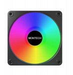 &Otilde;hkjahuti korpusele Montech GF120 V2 ARGB, 120 mm x 120 mm