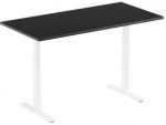 Kirjutuslaud reguleeritava k&otilde;rgusega Up Up Bjorn M, 120 cm x 75 cm, 72 - 120 cm, valge v./must v.