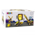 Konstruktor Lean Toys 8in1 Construction, 100 tk, kollane v.