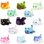 Pehme m&auml;nguasi kass Aphmau MeeMeows, (v&auml;rv/disain valitakse juhuslikult), 15 cm
