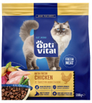 Kuiv kassitoit OptiVital Adult With Chicken, kanaliha, 0.3 kg