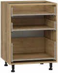 Karkass, alumise kapi jaoks Vento D3S_H-60/82, 52 cm x 60 cm, 82 cm, craft oak v.