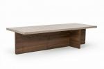 Kohvilaud Nordure Harbor, p&auml;hklipuu v./travertine v., 45 cm x 120 cm x 30 cm