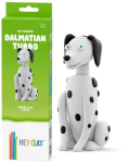 Plastiliini komplekt, koer Hey Clay Dalmatian Turbo, valge v.