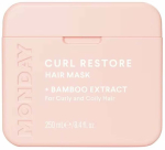 Juuksemask Monday Curl Restore Bamboo Extract, 250 ml