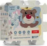 Matt beebidele - pusle Trefl Babies And The Bear 602790, 30 cm x 30 cm, 8 tk, mitmev&auml;rviline