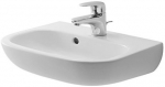 Vannitoa kraanikauss Duravit, keraamiline, 45 cm x 45 cm x 14.5 cm, valge v.