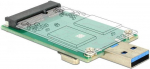 Adapter Delock USB 3.0 To mSATA
