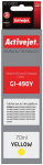 Printerikassett ActiveJet AC-G490Y, kollane v.