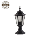 Vabalt seisev v&auml;lisvalgusti Domoletti Chora 053-PF, 60W, E27, IP43, must v., 16 cm x 31 cm