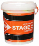Tennisepallide komplekt Dunlop Stage 2, oranž v., 60 tk