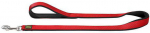 Koera rihm Hunter Neopren 15/110, must/punane, 1.1 m