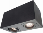 Valgusti lagi Light Prestige Lyon LP-5881/2SM BK 5907796368206, GU10, 2 x 50 W, must v. / must v.