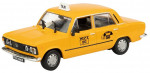 M&auml;nguasja taksoauto Daffi Fiat 125P B-272, 1:43, kollane v.