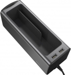 Auto laadija Baseus Mobile Organizer CRCWH-A01, USB, must v.
