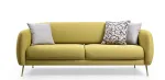 Diivan Hanah Home Sevilla 560ARE1312, kollane v., 98 x 214 cm x 85 cm