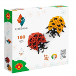 Paberkujukeste valmistamise komplekt Alexander Origami 3D Ladybirds, kollane v.