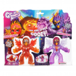 Komplekt Moose Toys GooZonians Queen Ember Vs Princsess Flik G07407, 2 tk, mitmev&auml;rviline
