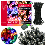 J&otilde;ulutuled Springos CL4032, 10.5 m, mitmev&auml;rviline, 100 LED