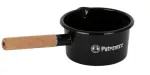 Katel Petromax Enameled Pot, puit/emailitud teras, 18.5 cm, 0.5 l, must v.